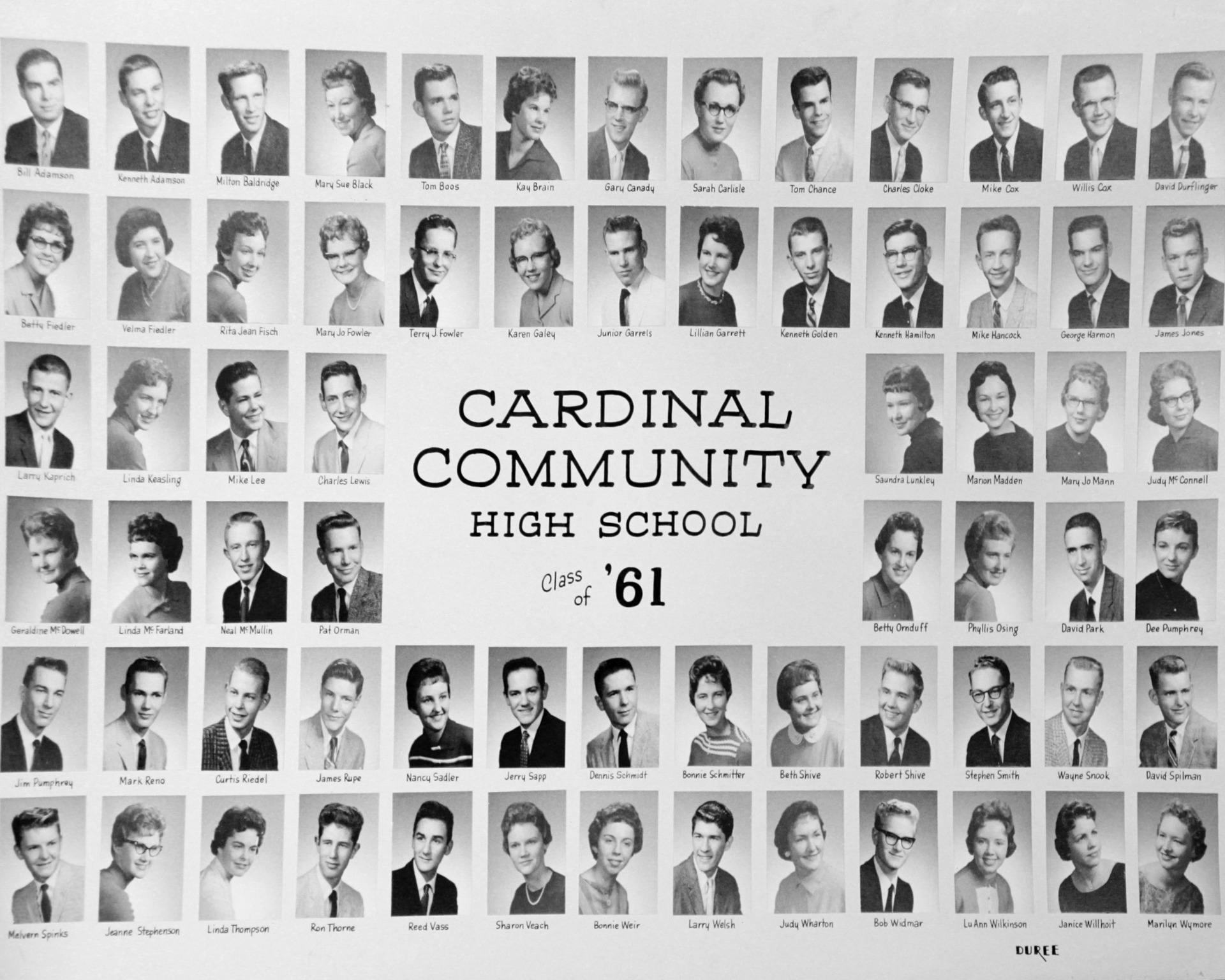 Photo of Cardinal Schools Class of 1961