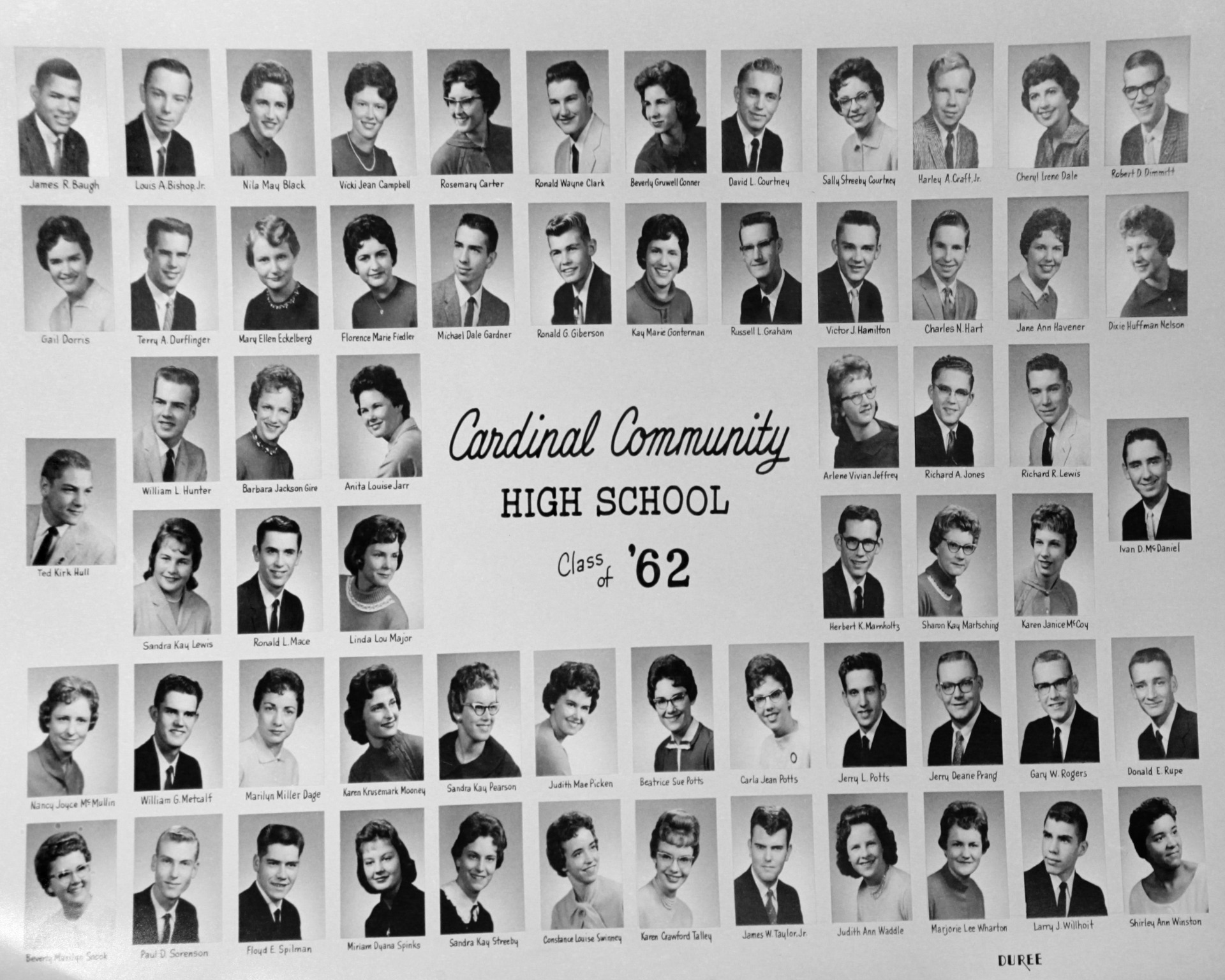 Photo of Cardinal Schools Class of 1962