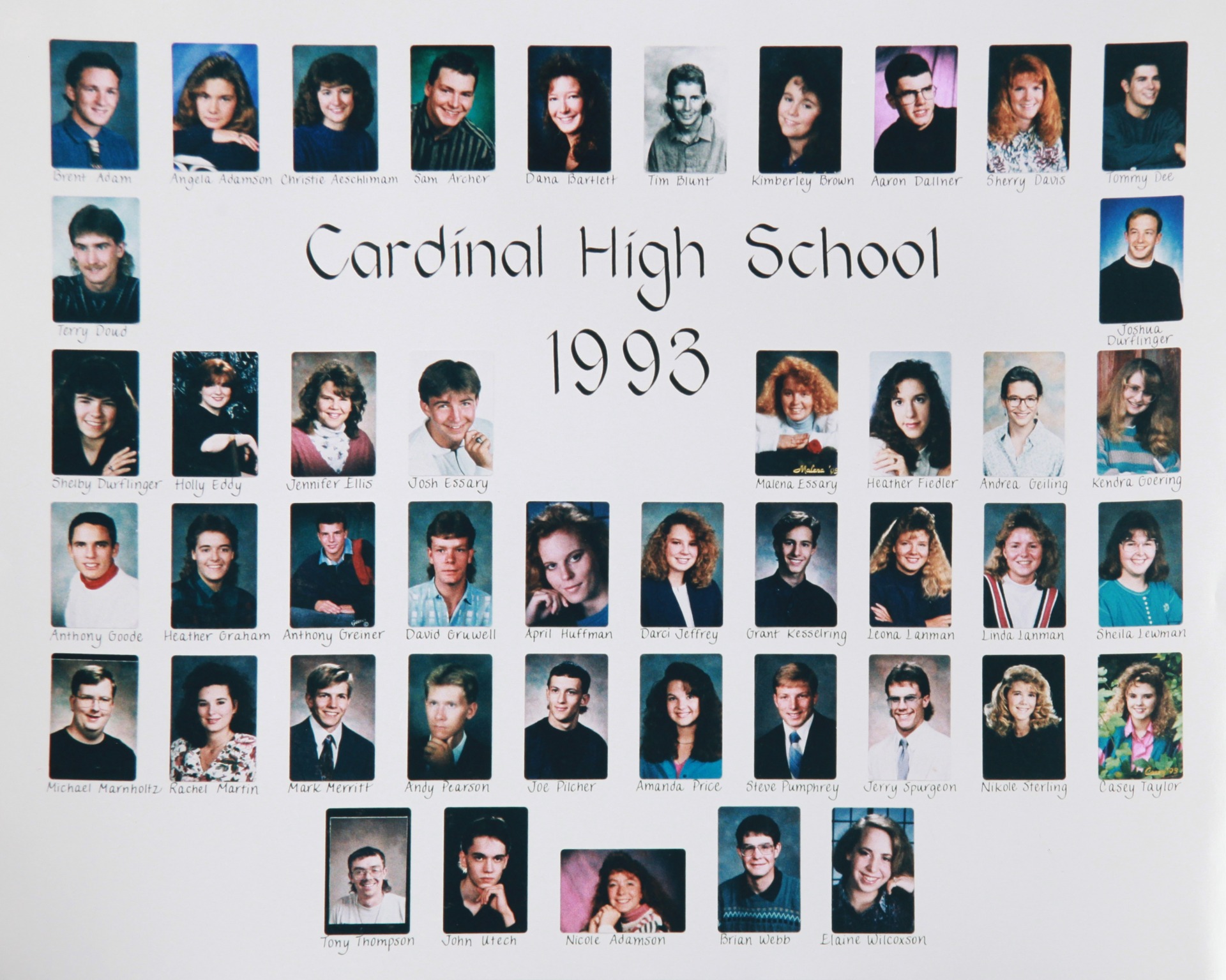 Photo of Cardinal Schools Class of 1993