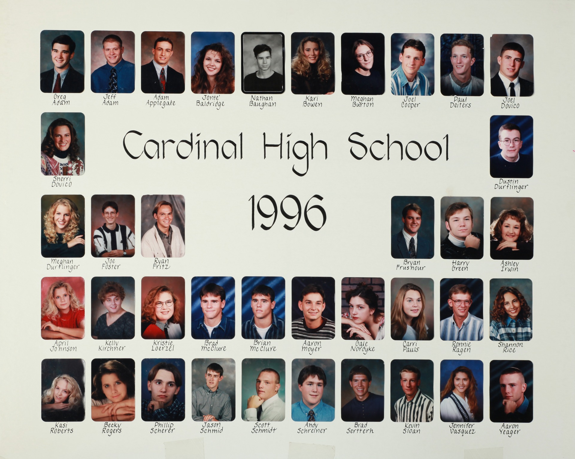 Photo of Cardinal Schools Class of 1996