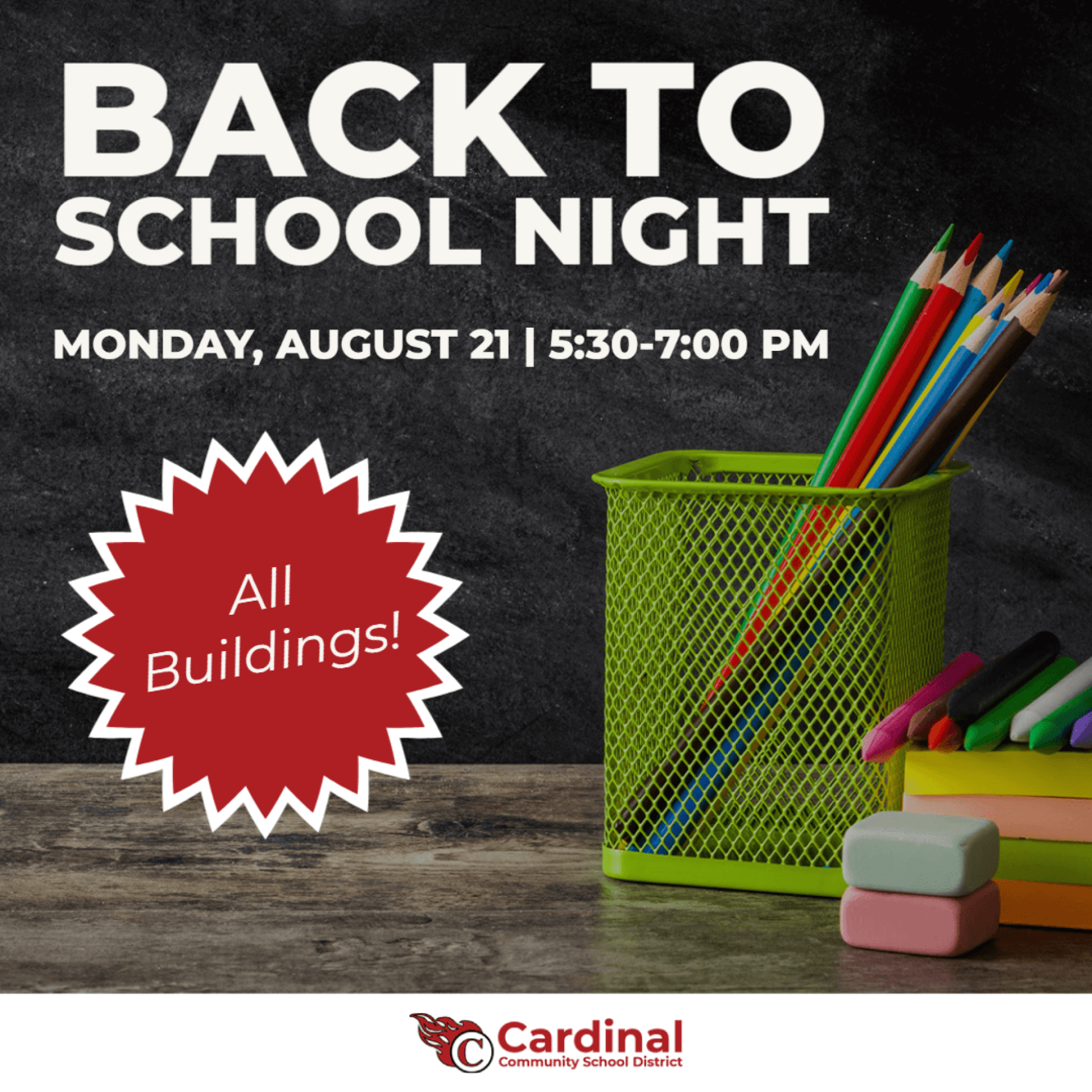 6th-12th Grade Back-to-School Night — Tuesday, Sept. 24; Great Turnout for  Thursday Night's Elementary Back to School Night – Atlantic Christian School
