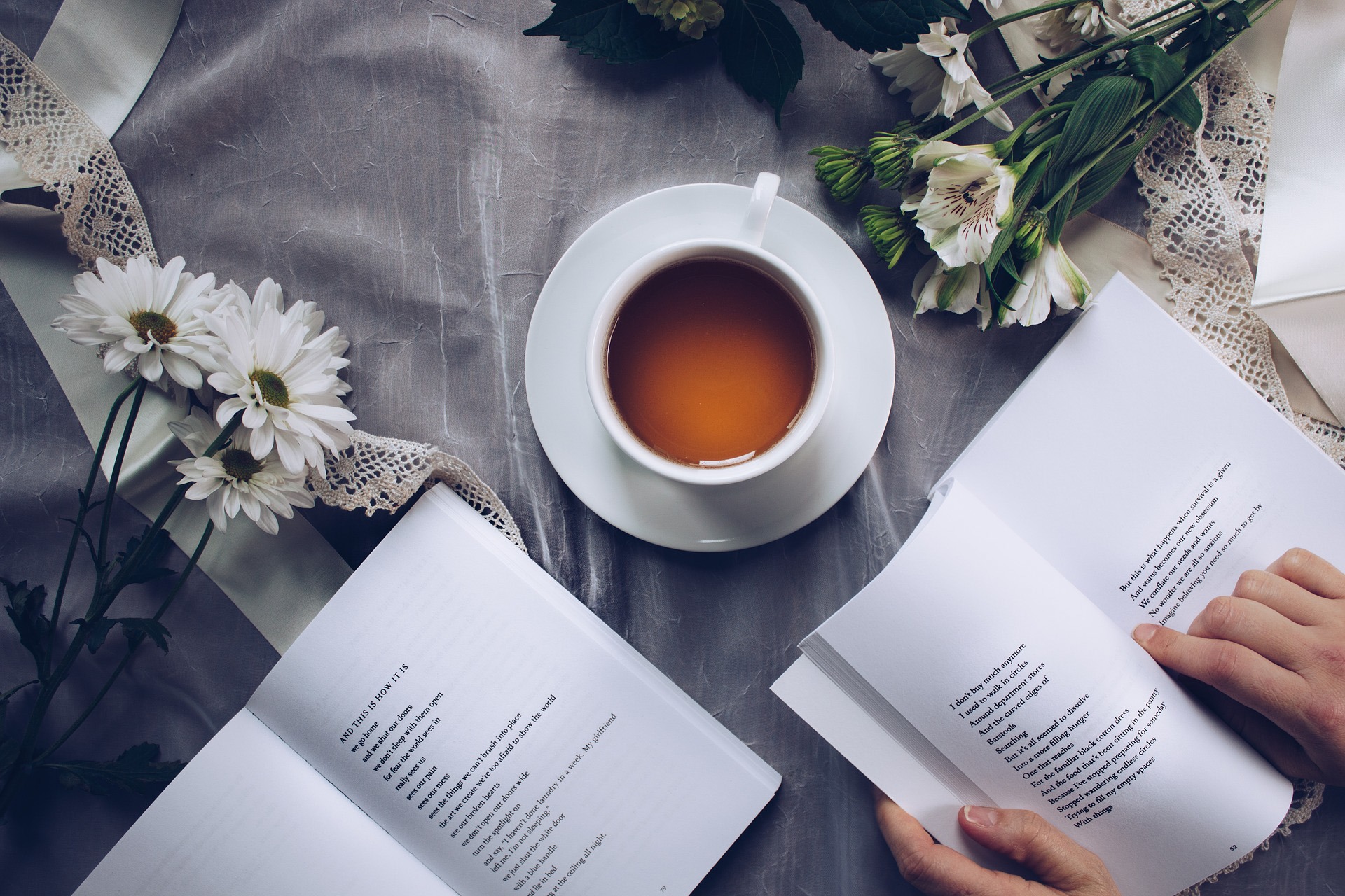 coffee and books