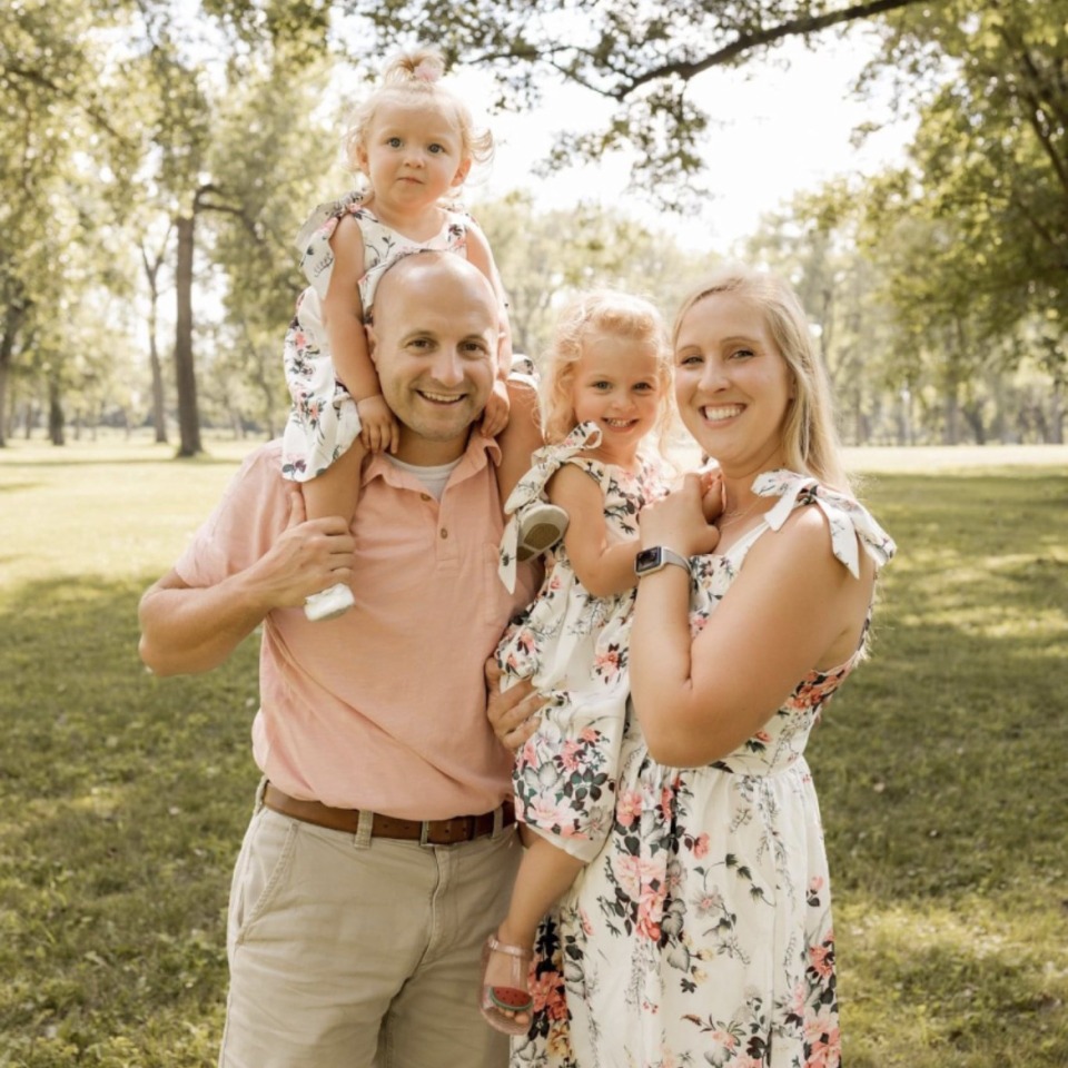 Mr. Lehn, new Cardinal CSD High School Principal and his family.